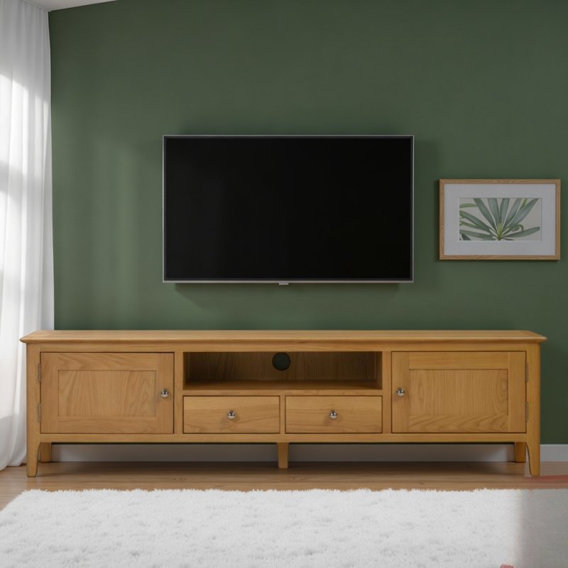 H Collection Charlton Widescreen Tv Unit