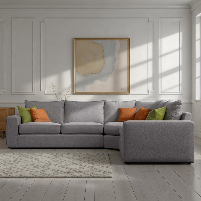 Whitemeadow Arya Large Corner Sofa Fibre
