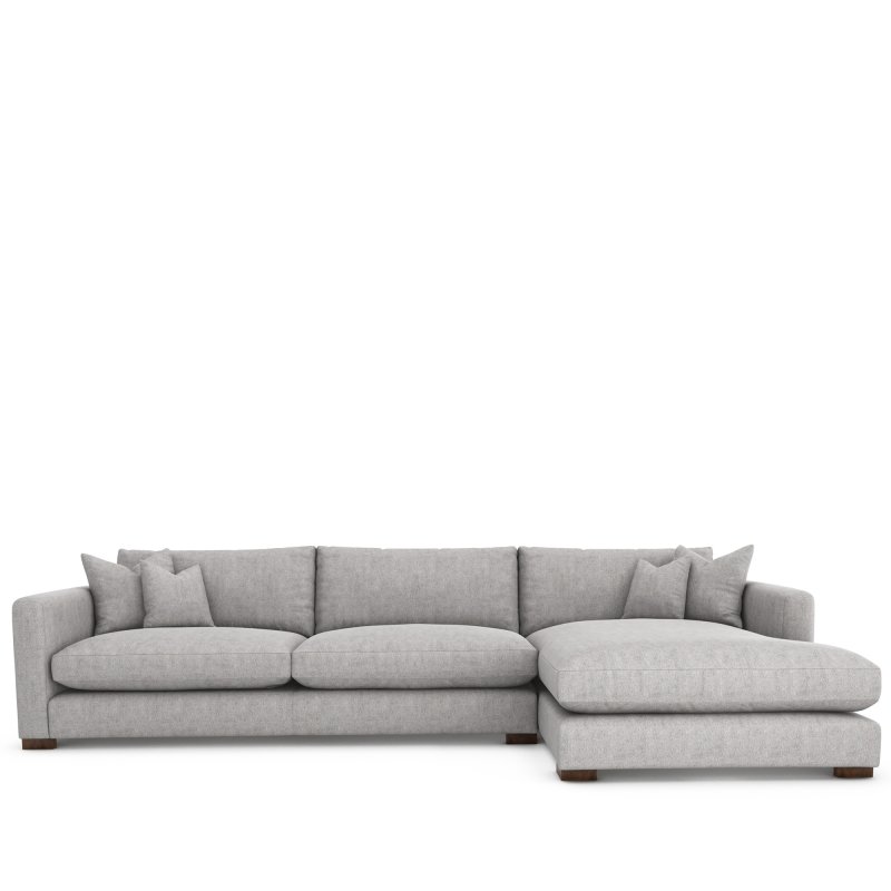 Whitemeadow Maple Large Chaise Foam RHF