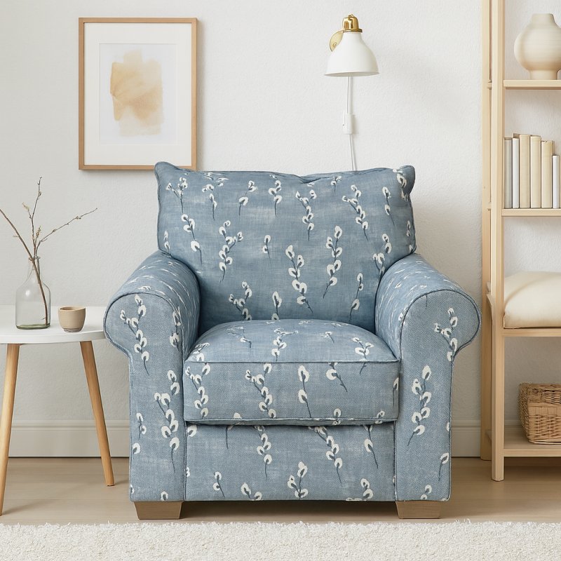 Collins and Hayes Collin and Hayes Lavinia Major Chair in Fabric