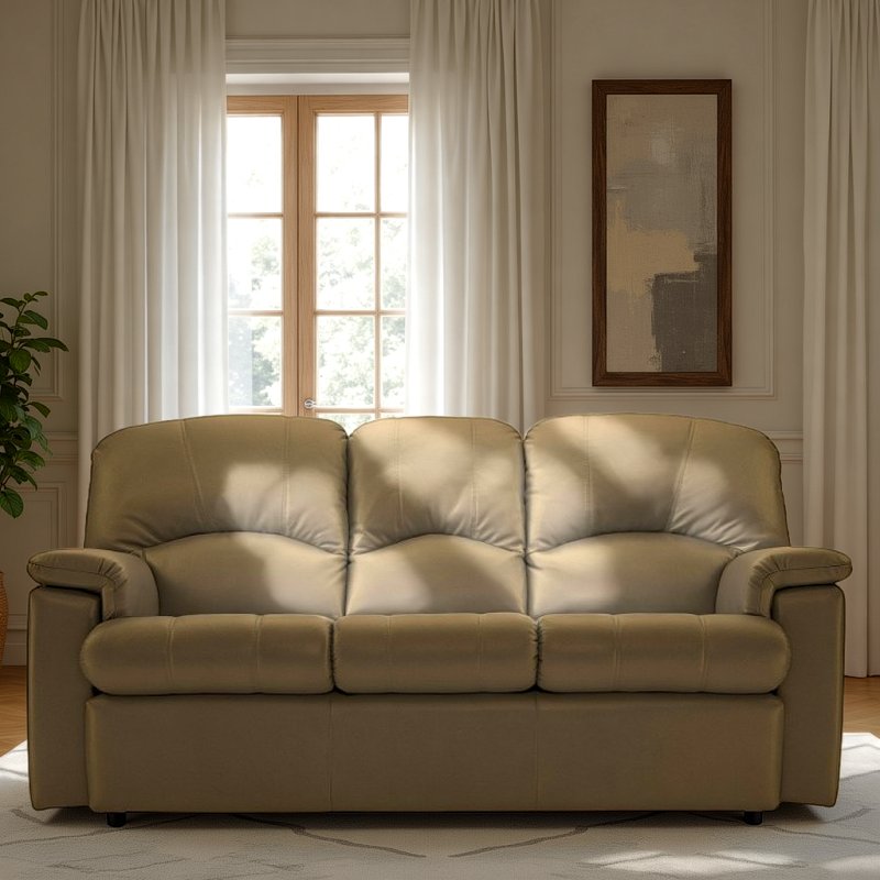 G Plan G Plan Chloe Small 3 Seater Sofa in Leather