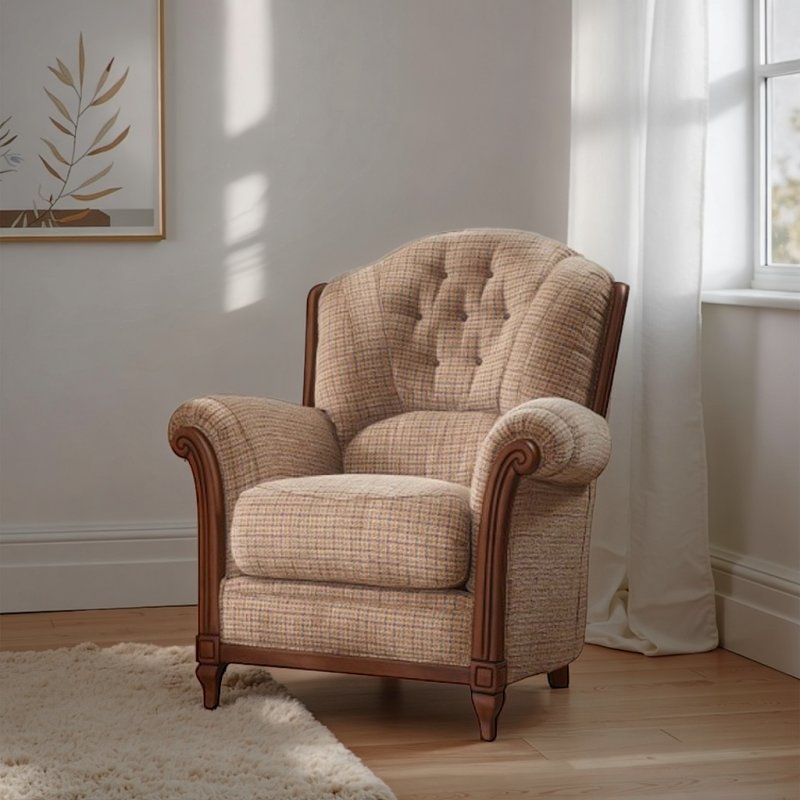 Gradi Carrara Armchair in Fabric