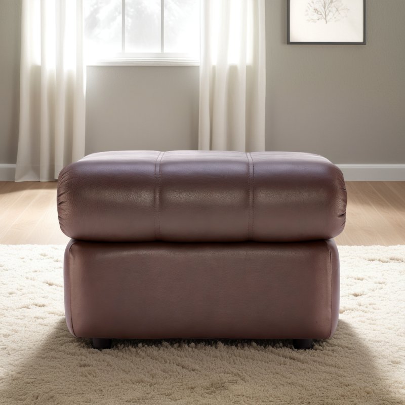 G Plan G Plan Chloe Footstool in Leather