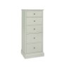 Ashby Cotton 5 Drawer Tall Chest