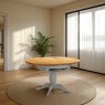 H Collection Arundel Round Extending Pedestal Dining Table Other Paint Options