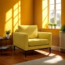 G Plan Vintage G Plan Vintage Ridley Chair In Fabric With Metal Plinth