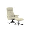 G Plan G Plan Lukas Recliner Chair and Stool in Fabric