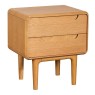 2 Drawer Bedside Angle