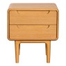 2 Drawer Bedside Front