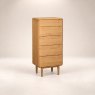 G Plan Winchester 5 Drawer Tall Chest With Mirror