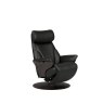 Stressless Stressless Adam Wood Chair In Leather, With Power Disc Base