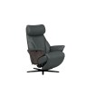 Stressless Stressless Adam Wood Chair In Leather, With Power Sirius Base