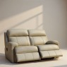G Plan Hardy 2 Seater Power Recliner Sofa Head Rest and Lumbar In Leather