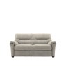 G Plan G Plan Seattle 2.5 Seater Sofa with Show Wood in Fabric