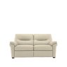 G Plan G Plan Seattle 2.5 Seater Sofa with Show Wood in Leather