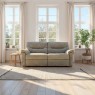 G Plan G Plan Seattle 3 Seater Sofa with Show Wood in Fabric