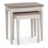 Montreux Washed Oak and Soft Grey Nest Of Lamp Tables