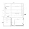 R White Cabinets LTD Home Office Furniture UK Set 17