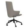 Stressless Stressless Mint High Back Home Office Chair With Arms in Fabric