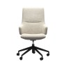 Stressless Stressless Mint High Back Home Office Chair With Arms in Fabric