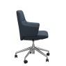 Stressless Stressless Mint Low Back Home Office Chair With Arms in Fabric