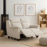 Manhattan 25 2 Seater Double Power Reclining Sofa In Fabric