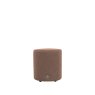 G Plan Vintage Bow Tall Round Footstool In Leather