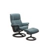 Stressless Stressless Mayfair Chair in Paloma Leather, Signature Base with Footstool
