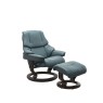 Stressless Stressless Reno Chair in Paloma Leather, Classic Base with Footstool
