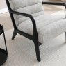 Kyoto Inca Chair With Black Frame In Fabric