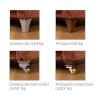 Sofa  Chair  Legged Ottoman  Square Stool Foot Options