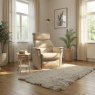 G Plan Solna Swivel Glider In Leather