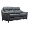 Olivia Large Sofa with Heat   Capri Black