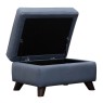 Olivia Storage Footstool   Cambridge Sky