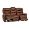 Hollingwell 3 Seater Powered Recliner in Leather