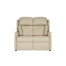 Canterbury Split Fixed 2 Seater Sofa in Leather