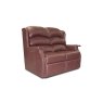 Westbury Split Fixed 2 Seater Sofa in Leather