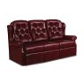 Woburn Split Fixed 3 Seater Sofa in Leather