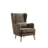 H Collection Miranda Fireside Chair In Fabric