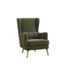 H Collection Miranda Fireside Chair In Fabric