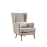 H Collection Miranda Fireside Chair In Fabric