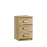 Modena 3 Drawer Bedside
