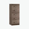 Maysons Modena 5 Drawer Narrow Chest