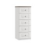 Maysons Sereno 5 Drawer Narrow Chest