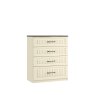 Maysons Sereno 4 Drawer Chest With Deep Drawer