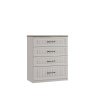 Maysons Sereno 4 Drawer Chest With Deep Drawer