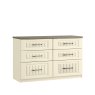 Maysons Sereno 6 Drawer Twin Chest With Deep Drawers