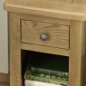 H Collection Winnie Winnie Slim 1 Drawer Bedside