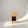 H Collection Winnie Winnie Slim 1 Drawer Bedside