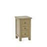 H Collection Winnie Winnie Slim 3 Drawer Bedside
